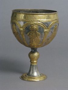 The Attarouthi Treasure - Chalice, Byzantine, 500-650. Creator: Unknown