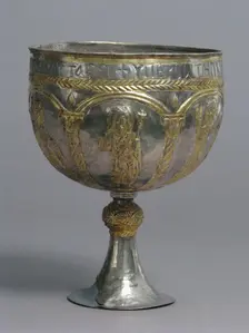 The Attarouthi Treasure - Chalice, Byzantine, 500-650. Creator: Unknown