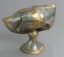 The Attarouthi Treasure - Chalice, Byzantine, 500-650. Creator: Unknown
