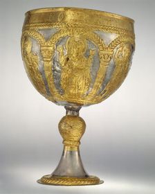 The Attarouthi Treasure - Chalice, Byzantine, 500-650. Creator: Unknown