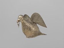 The Attarouthi Treasure - Silver Dove, Byzantine, 500-650. Creator: Unknown