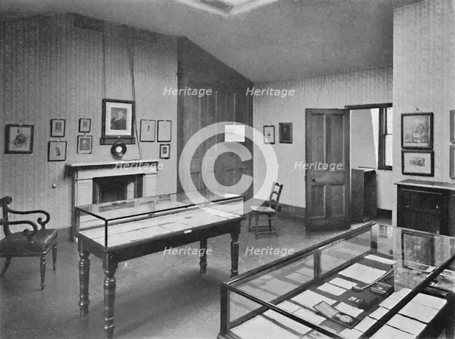 'The Attic Study, Carlyle House, Chelsea', 1904. Artist: Unknown.