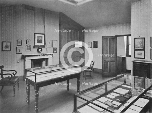 'The Attic Study, Carlyle House, Chelsea', 1904. Artist: Unknown.