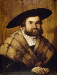 The Augsburg Goldsmith Jörg Zörer (?), 1531. Creator: Christoph Amberger