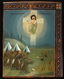 The August Mother of God, 1915-1916. Artist: Russian icon