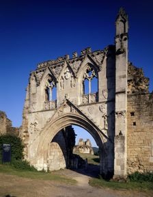 The Augustinian priory at Kirkham, North Yorkshire, 1999. Artist: J Richards