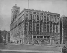 The Auditorium, Chicago c1897. Creator: Unknown