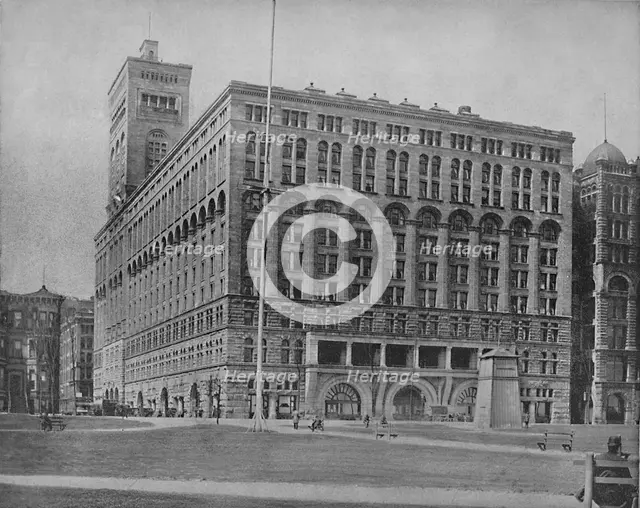 'The Auditorium, Chicago', c1897. Creator: Unknown.