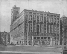 The Auditorium, Chicago, Illinois, USA, c1900. Creator: Unknown