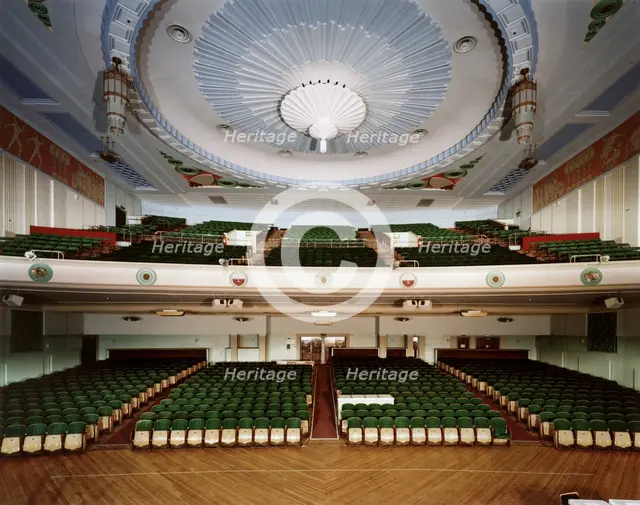 The auditorium of the Forum Cinema, Southgate Street, Bath, 2000.  Artist: JO Davies