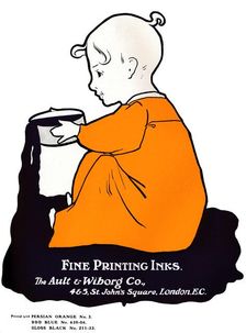 The Ault & Wiborg Co. advert 1907