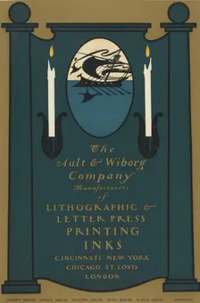 The Ault & Wilborg Company, c1894 - 1896. Creator: William H Bradley