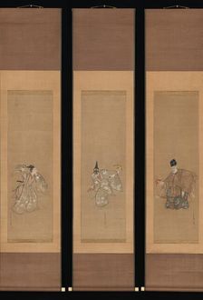 The Auspicious Noh Dance "Okina", ca. 1790-95. Creator: Toriyama Sekien