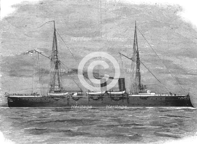 ''The Australian Cruiser, "Mildura", 1891. Creator: Unknown.