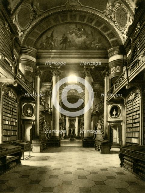 The Austrian National Library, Vienna, Austria, c1935.  Creator: Unknown.