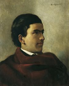 The Austrian officer Otto Pohl, 1856. Creator: Heinrich von Angeli