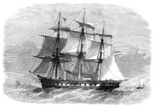 The Austrian frigate Radetzky, lately blown up at Lissa, 1869. Creator: Unknown