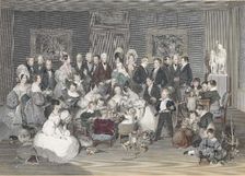 The Austrian imperial family in 1834, 1834. Creator: Fendi, Peter (1796-1842)