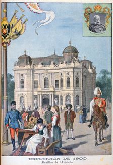 The Austrian pavilion at the Universal Exhibition of 1900, Paris, 1900