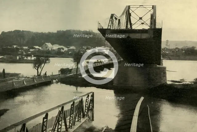 'The Austrian Retreat from Przemysl', (1919). Creator: Unknown.