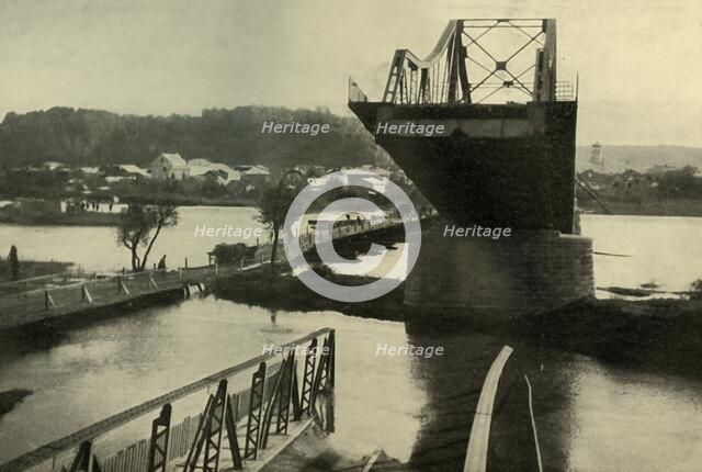 'The Austrian Retreat from Przemysl', (1919). Creator: Unknown.