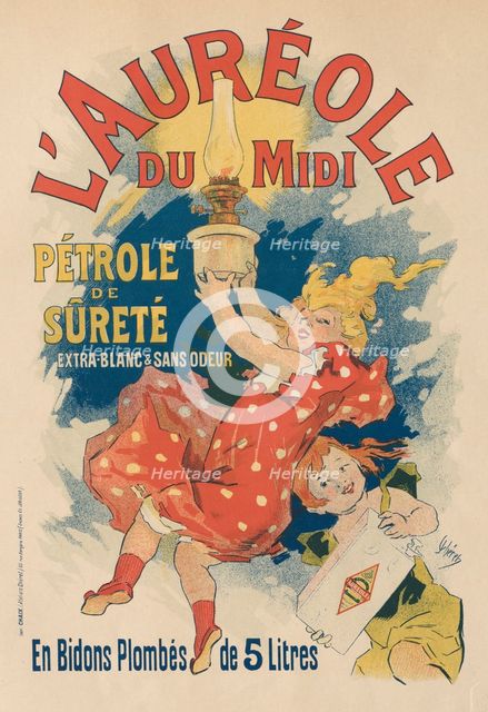 The Aura of Noon , 1893. Creator: Jules Chéret (French, 1836-1932); Encres Lorilleux & Co..
