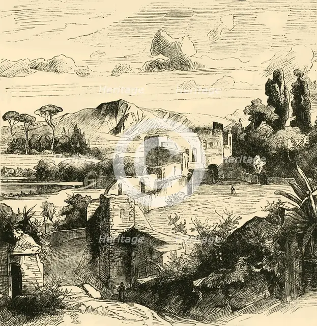 'The Aurelian Wall', 1890.   Creator: Unknown.