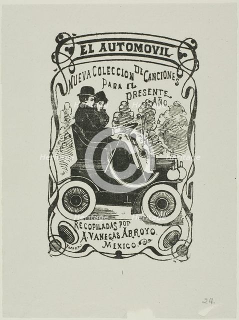 The Automobile, n.d. Creator: José Guadalupe Posada.