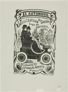 The Automobile, n.d. Creator: José Guadalupe Posada