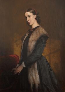 The author Emma Kraft, 1834-1881. Creator: Elisabeth Baumann