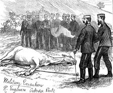 The Autumn Campaign on Cannock Chase, 1873. Creator: Unknown