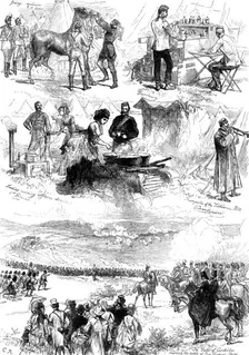 The Autumn Campaign on Dartmoor, 1873. Creator: Unknown