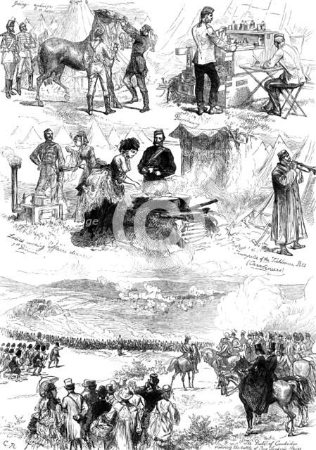 The Autumn Campaign on Dartmoor, 1873. Creator: Unknown.