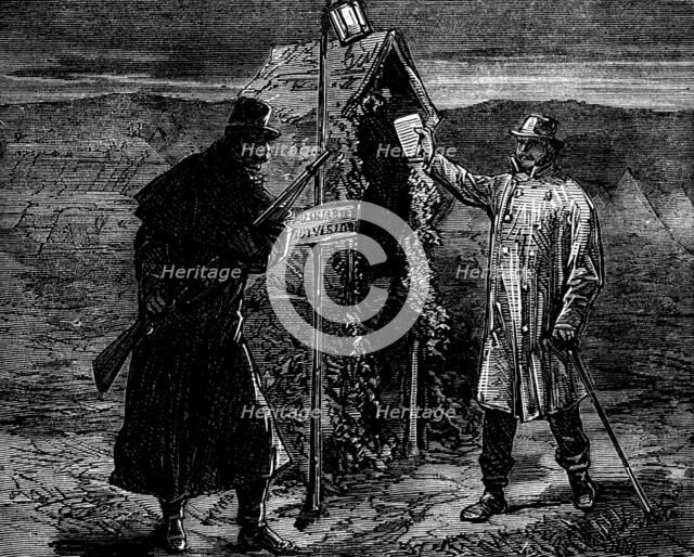 The Autumn Campaign on Dartmoor: our special artist challenged, 1873. Creator: Unknown.