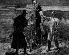 The Autumn Campaign on Dartmoor: our special artist challenged, 1873. Creator: Unknown