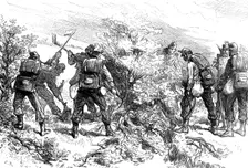 The Autumn Campaign: pioneers to the front, 1872. Creator: Unknown