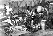 The Autumn Campaign: saddler of the 7th Dragoon Guards, 1872. Creator: Unknown