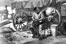 The Autumn Campaign: saddler of the 7th Dragoon Guards, 1872. Creator: Unknown