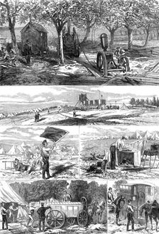 The Autumn Campaign: sketches in the Southern Camp, 1872. Creator: Unknown