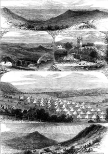 The Autumn Manoeuvres on Dartmoor, 1873. Creator: Unknown