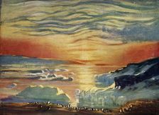 The Autumn Sunset c1908, (1909). Artist: George Marston