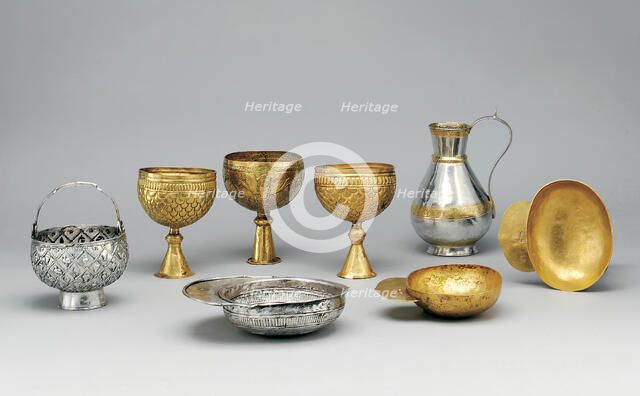 The Avar Treasure, Avar or Byzantine, 600s (bucket)-700s. Creator: Unknown.