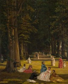 The Avenue, Wildernesse, Kent, 1900. Creator: Valentine Cameron Prinsep