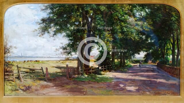 The Avenue at Old Montrose, 1865. Creator: George Reid.