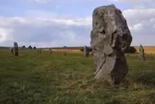 The Avenue, leading to the Stone Circle, Avebury, Wiltshire, 20th century