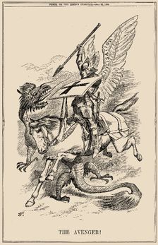 The Avenger! (Punch, July 25, 1900), 1900. Creator: Tenniel, Sir John (1820-1914)