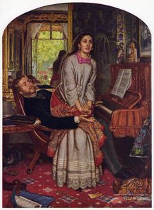 The Awakening Conscience, 1852-1854. Creator: William Holman Hunt