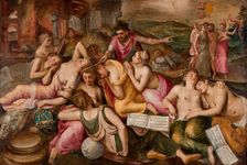 The Awakening of the Arts, c1590. Creator: Floris, Frans, the Elder (1519-1570)