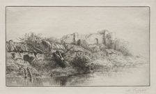 The Abandoned Village. Creator: Alphonse Legros (French, 1837-1911)
