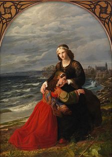 The Abandoned Daughters of the Lord High Constable, Stig Andersen Hvide, 1839. Creator: Dankvart Dreyer